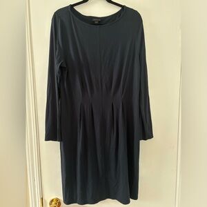 J.Jill long sleeved black dress